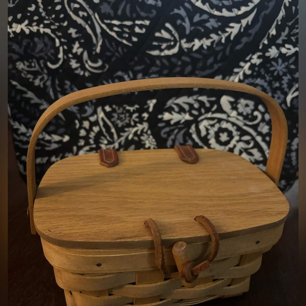 Longaberger Mini Picnic Basket